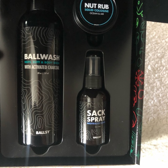 Brand New Ballsy men’s grooming holiday 3 piece set - Picture 2 of 5